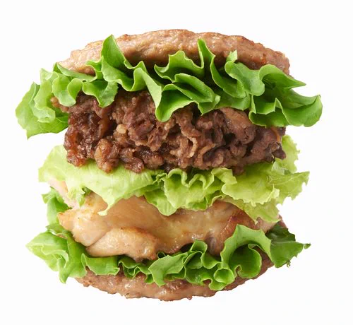 肉を肉で挟む？！モスバーガーの「にくにくにくバーガー」がすごく美味しそう！