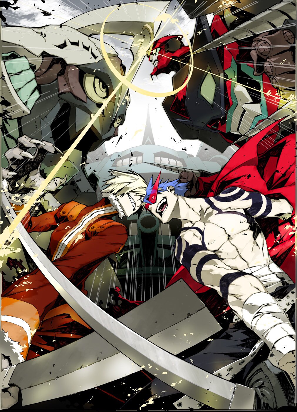 三輪士郎 C101二日目 土 西め66ab M M M Gee 当時描いたグレンラガン T Co Y2kzxeqflt Twitter
