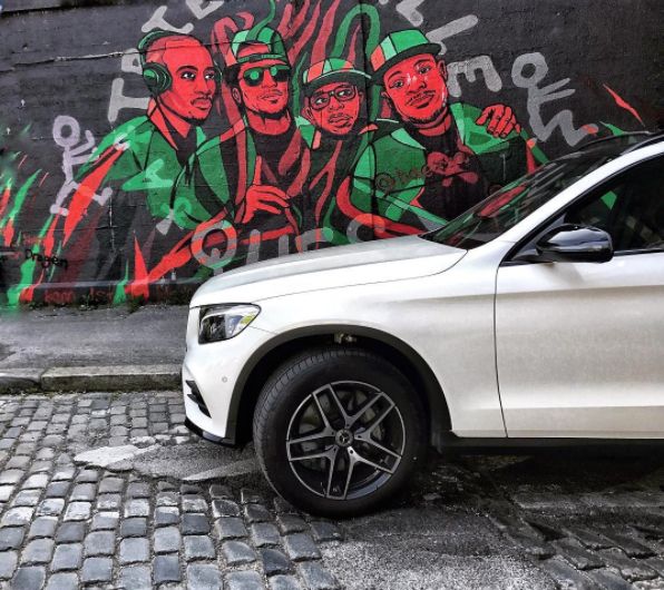 El Head-up-Display de GLC proyecta la información de velocidad a la altura de la vista del conductor.