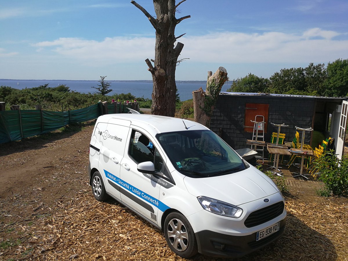 TRSmartHome's tweet image. Sur chantier 😊