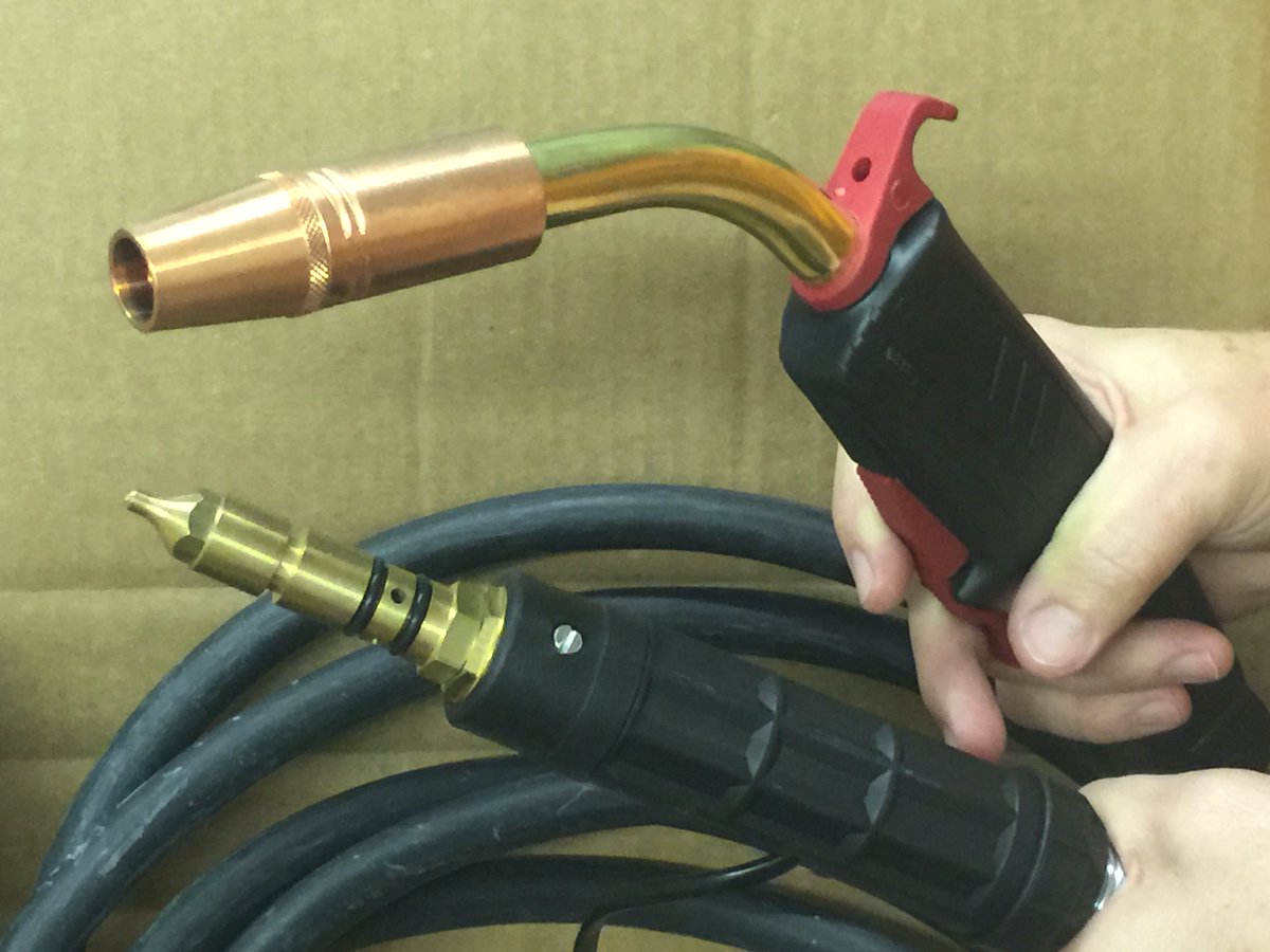 Trafimet #MA5403M Mega4 Mig Gun 20' Miller®(Compatible with Miller® machines: S21E S22A, S32, Super32, wire feeders series 50, 60, 72 , 74)