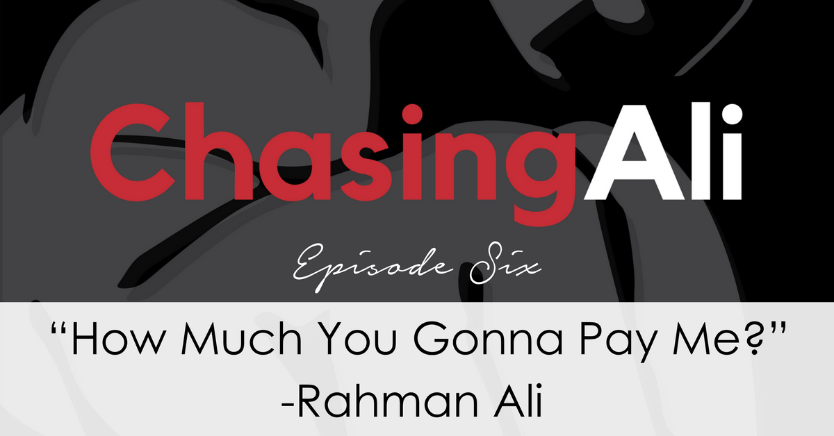 AliTheBook's tweet photo. Rahman Ali demanded $1,000 just to answer one question. His interview is live in Episode 6 of #ChasingAliPodcast.
https://t.co/nVH0Bgqbnh https://t.co/vQOAVxddut