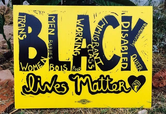 blackvoices's tweet photo. #BVBlog: The messy story behind the Black Lives Matter sign in my white family’s window | via @astrivingparent https://t.co/HdZvc67GoV https://t.co/1CboF9bwnf
