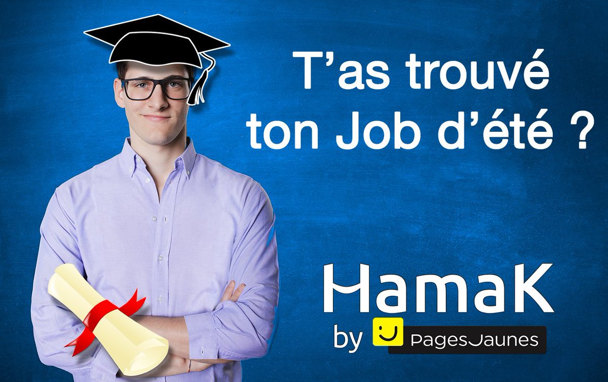 HamakFr's tweet image. Félicitations à tous les #bacheliers ! Avez-vous pensé à trouver des petits boulots pour les vacances ? #job #bonplan #etudiants
