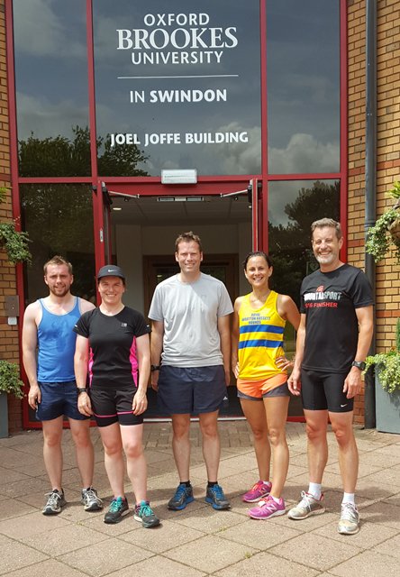 BrookesActive's tweet photo. Great to see a running group has formed at Swindon Campus @brookeshls. Well done to Emma and Gus for getting it going. https://t.co/W7tKCiwstM