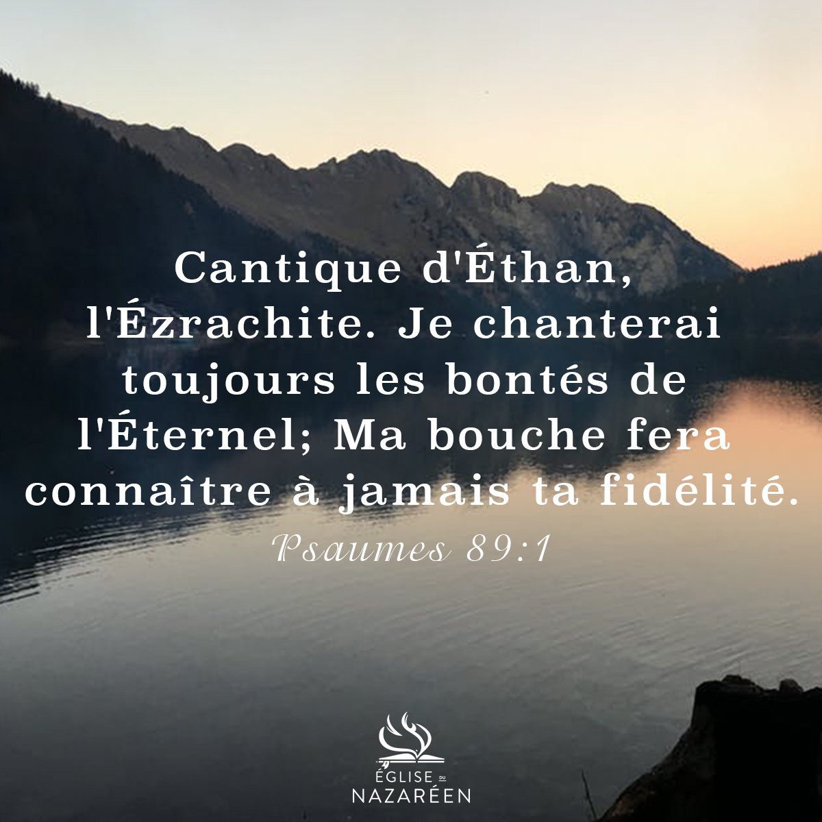 Churchofthenazarene I Will Sing Of The Lord S Great Love Forever With My Mouth I Will Make Your Faithfulness Known Through All Generations Psalm 1 Nazarene T Co Qorbtnabwx Twitter