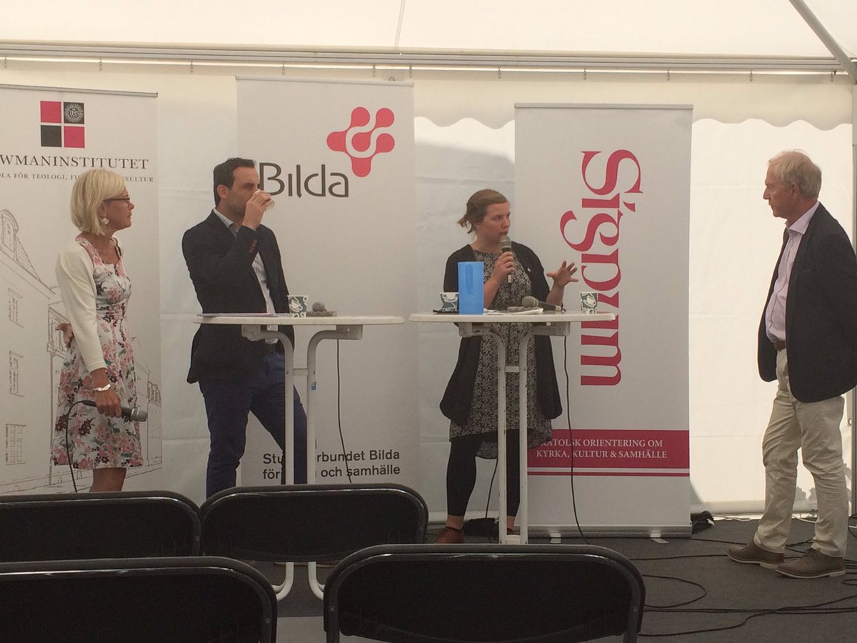 Vårt favoritäme hos <a href="/StfbBilda/">StudieförbundetBilda</a> - hur ska demokratiskolan utvecklas?🤔Låt oss prata vidare om det på fredag bit.ly/2tEmflR #almedalen