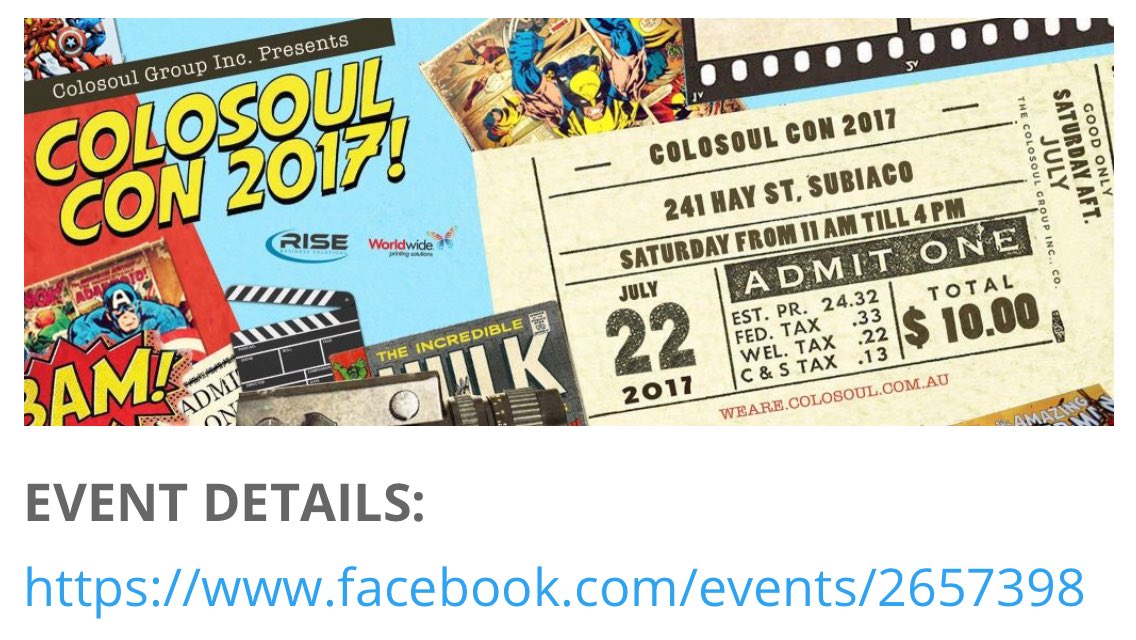 HeathJohnTweets's tweet photo. Our short film selected https://t.co/m5nt1yGc0f #colosoul #colousolcon #comiccon #filmfestival #shortfilm #blog https://t.co/h2q9vkPm2Z