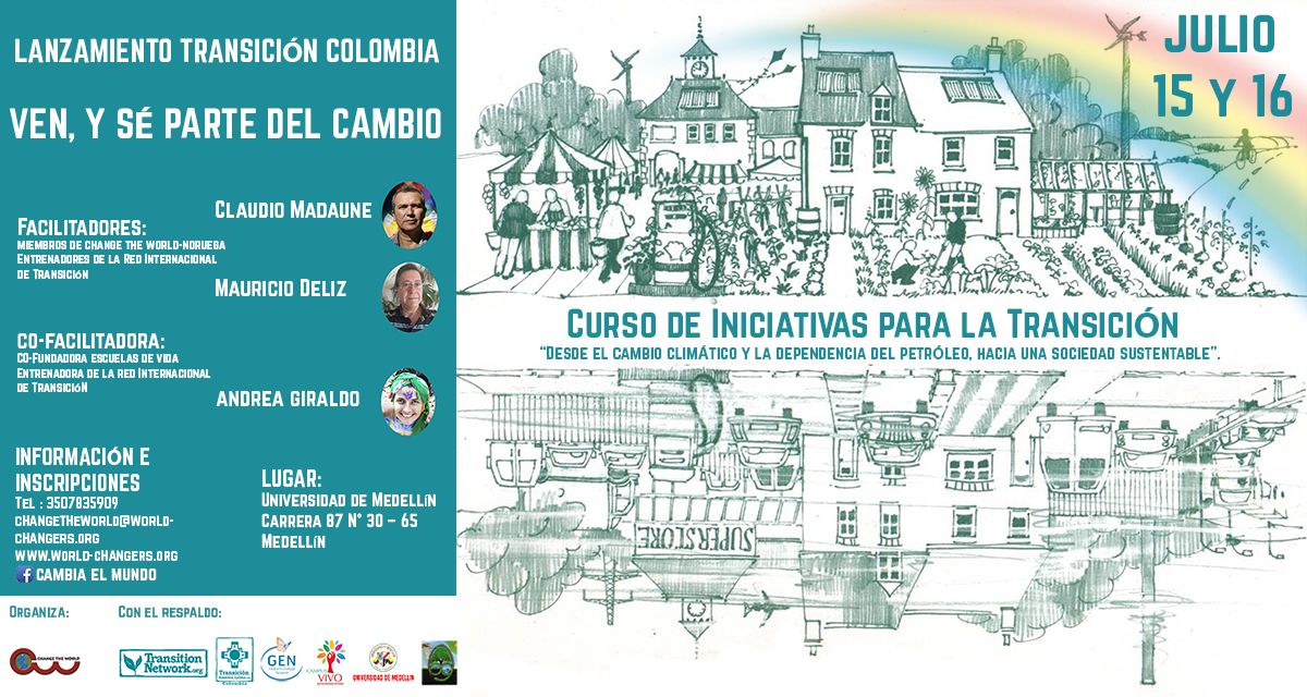 cgiraldosanchez's tweet photo. Curso "Iniciativas para la Transición" Sé parte del Cambio! @UdeMedellin_ @inst_humboldt @Brigittelgb @TourSanRafael @AlcaldiadeMed https://t.co/zt1rpSEFsI