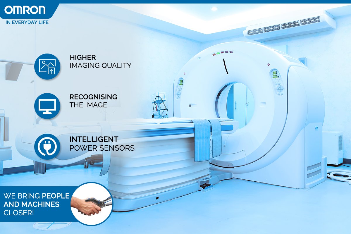 OmronIndia's tweet photo. #Omron enables the #MRI &amp; #Ultrasound equipment to work accurately with the help of its sensors, relays &amp; switches. #OmronInEverydayLife https://t.co/qIQRSayo3x