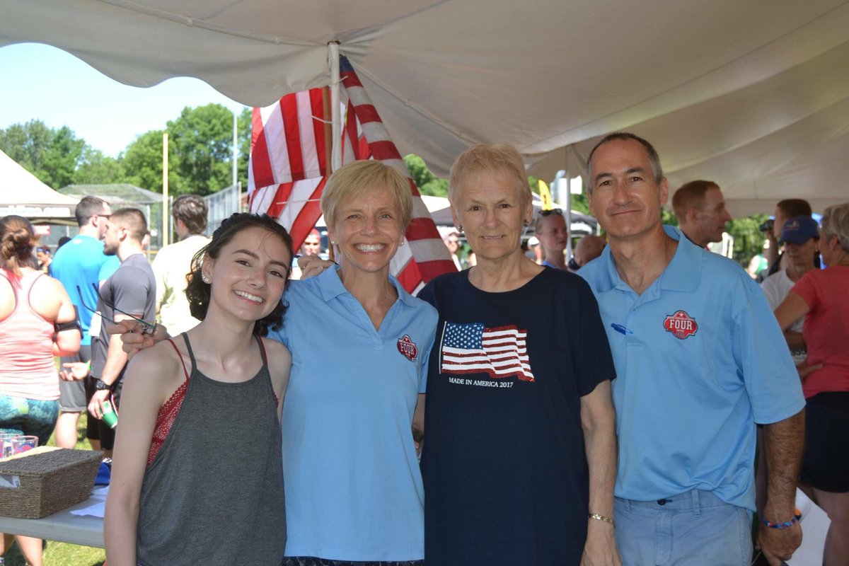 Another great Dedham Four on the 4th as we raise funds for the Sally Naser Charitable Foundation! #roadrace #runchat #charity