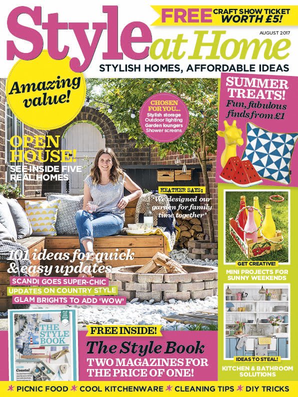 Pick up your latest copy of Style at Home today, featuring kitchen &amp; bathroom solutions and mini projects for sunny weekends!