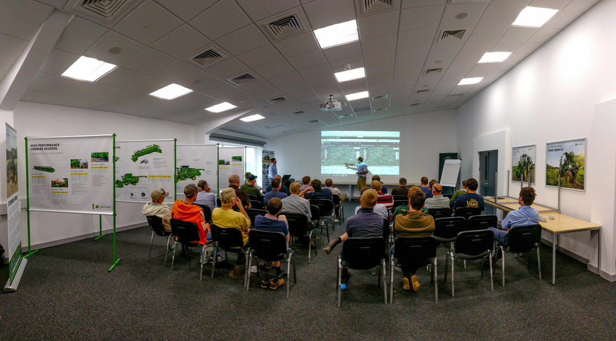 FarolLtd's tweet photo. A few more photos from our combine training day at head office yesterday, thanks again to all those who attended. #FarolFarmSight #Harvest17 https://t.co/Er6qxJGurP