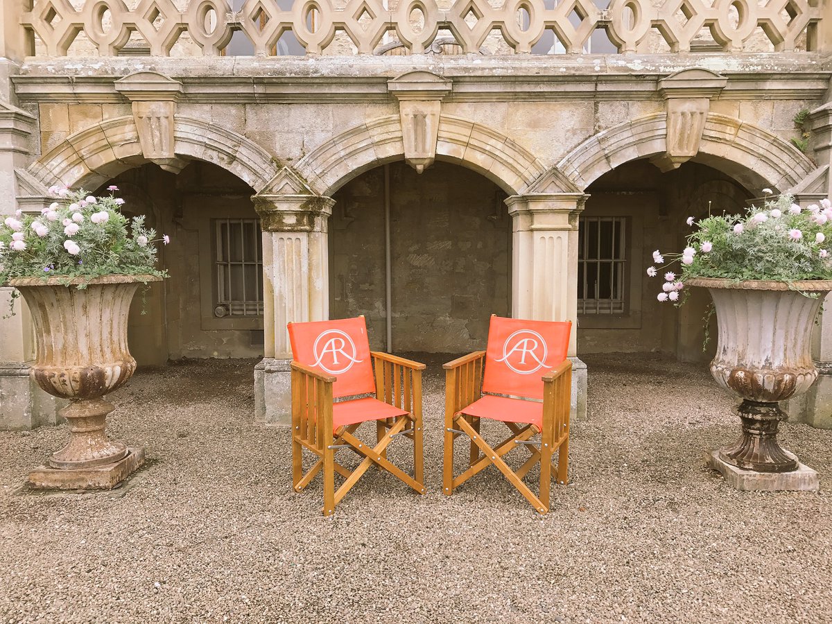 BBC_ARoadshow's tweet photo. The #antiquesroadshow team have arrived @FloorsCastle. What a view! Doors open 9.30am tomorrow. @BBCSouthScot @VisitScotland https://t.co/RFwe3oVq22