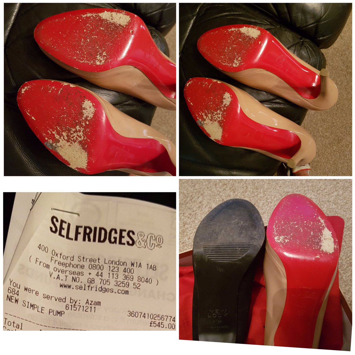 mammal Sport Paradoks Christian Louboutin a Twitter: "@Shy_ShannonOx @Selfridges Bonjour. Please  contact customerservice@uk.christianlouboutin.com for assistance with your  red soles!" / Twitter