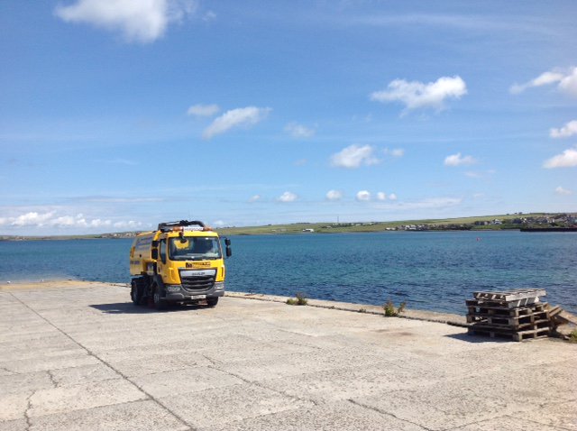 BucherUK's tweet photo. Look at the beautiful #Orkney @scottishisland, we are busy with #VT651 operator #training in the gorgeous sunshine! #SpotAJohnston https://t.co/6ptZuH9kEK