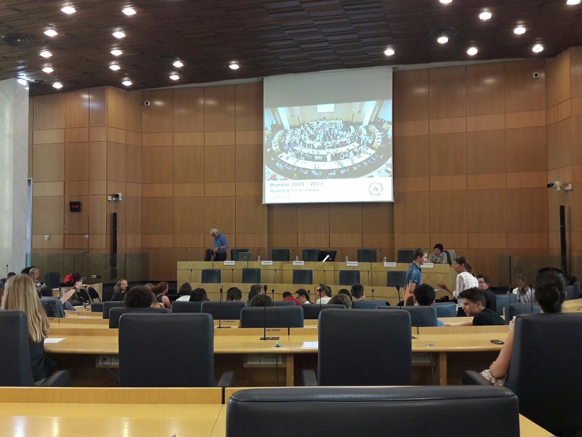 En direct de la Plénière de Fin de Mandat du Conseil des Collégiens de <a href="/seinemaritime/">Seine-Maritime</a> !