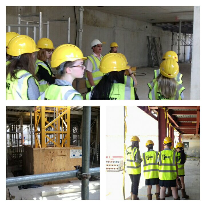 BlackheathHigh's tweet photo. Entering the hidden depths of the redevelopment site! https://t.co/A5NpageAey