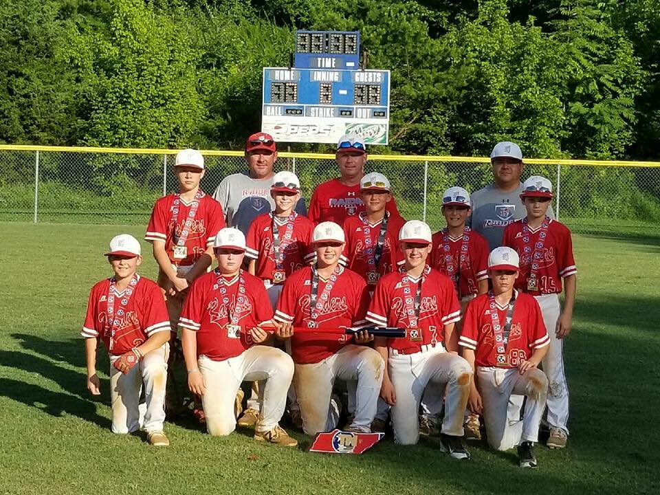 RaiderBC_Chatt's tweet photo. @triplecrownspts Big South Regional Champs in 12U! Great job by all of these young men. #GoRaiders @tcslukeprice https://t.co/UTKLmIsRFQ