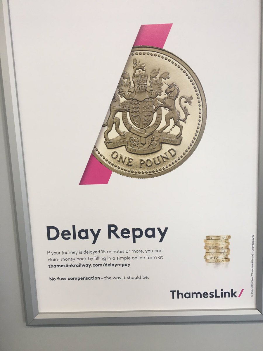 medstead99's tweet photo. @SW_Trains why do #thameslink pay delays on 15mins and #sw_trains need 60 mins to pay delays? https://t.co/OyraVCZMpf