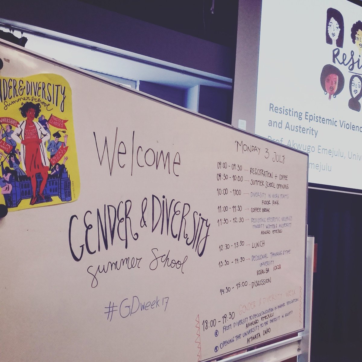 ColonialDaily's tweet photo. We're discussing colonialism in the academy this week at the Gender &amp; Diversity summer school RUG. Let's dismantle this! #GDweek17 https://t.co/0GgGjoHMuB