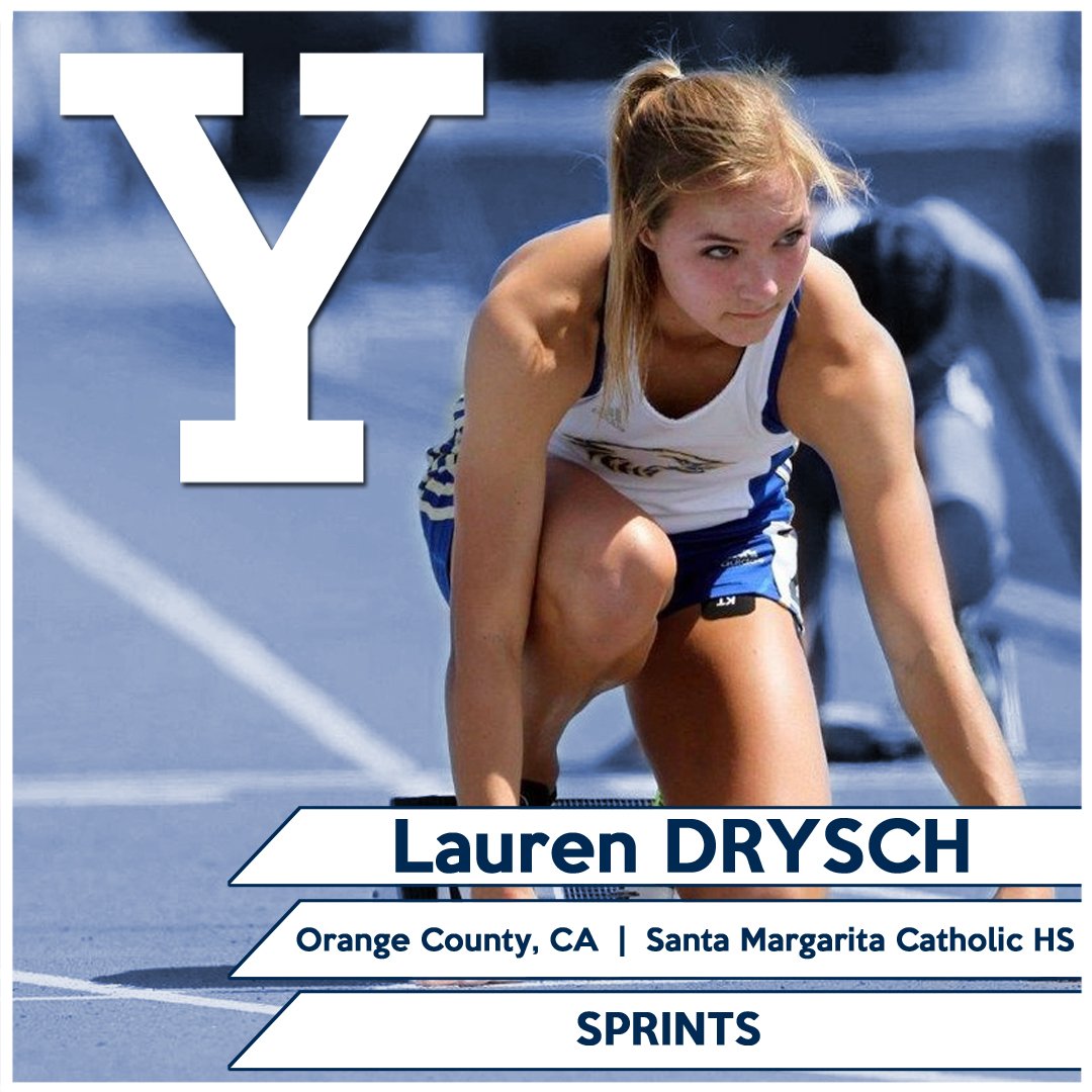 YaleTF_XC's tweet photo. We are excited to introduce Lauren Drysch from Santa Margarita Catholic HS as a member of the Yale Class of 2021! Welcome to Yale, Lauren! https://t.co/NX62h6o9yC