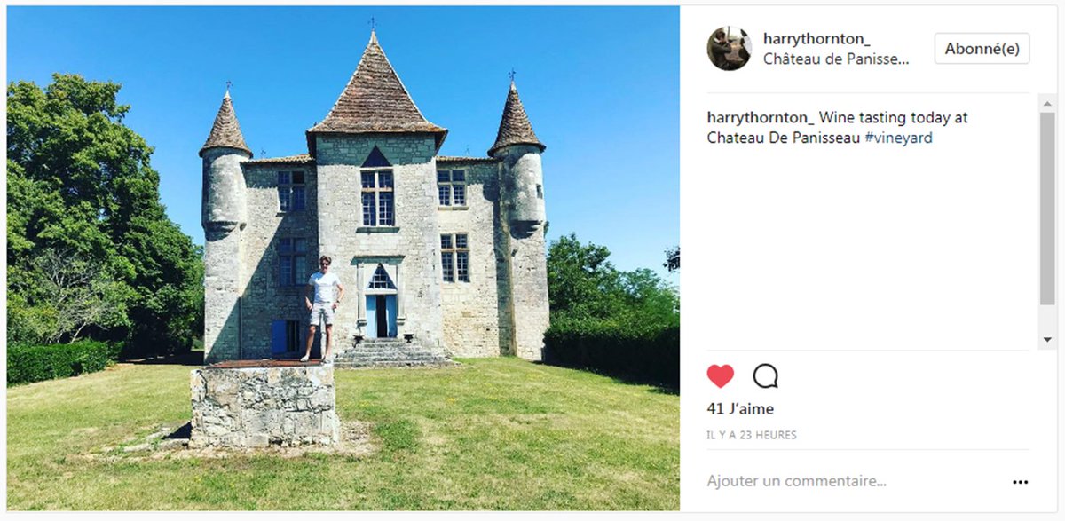 Panisseau's tweet photo. Merci pour le partage Harry! #panisseau #oenotourisme #bergerac https://t.co/6q4rPGDMrQ