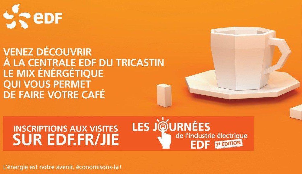 EDFTricastin's tweet photo. Les 7 et 8 octobre, la centrale se visite tout le we. Inscrivez-vous : https://t.co/BhuUfKP6Fb https://t.co/vl31Y5Q9wv