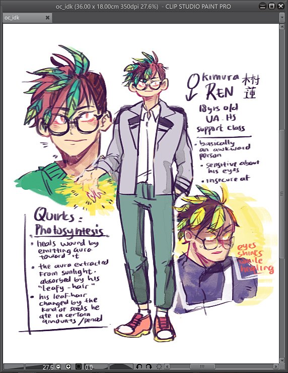 snow🍁 production time on Twitter: "bnha oc basic ideas ...