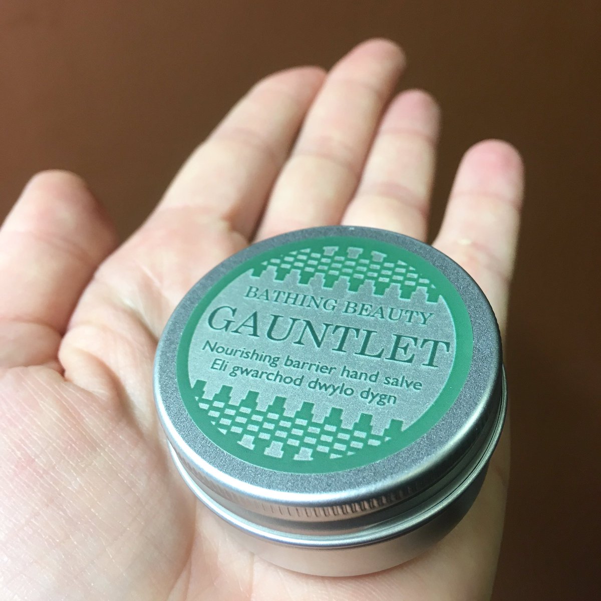 With 2 kids I wash my hands a lot,GAUNTLET keeps them soft #gauntlet #handsalve #bathingbeauty #natural #vegetarian #homeandgift17