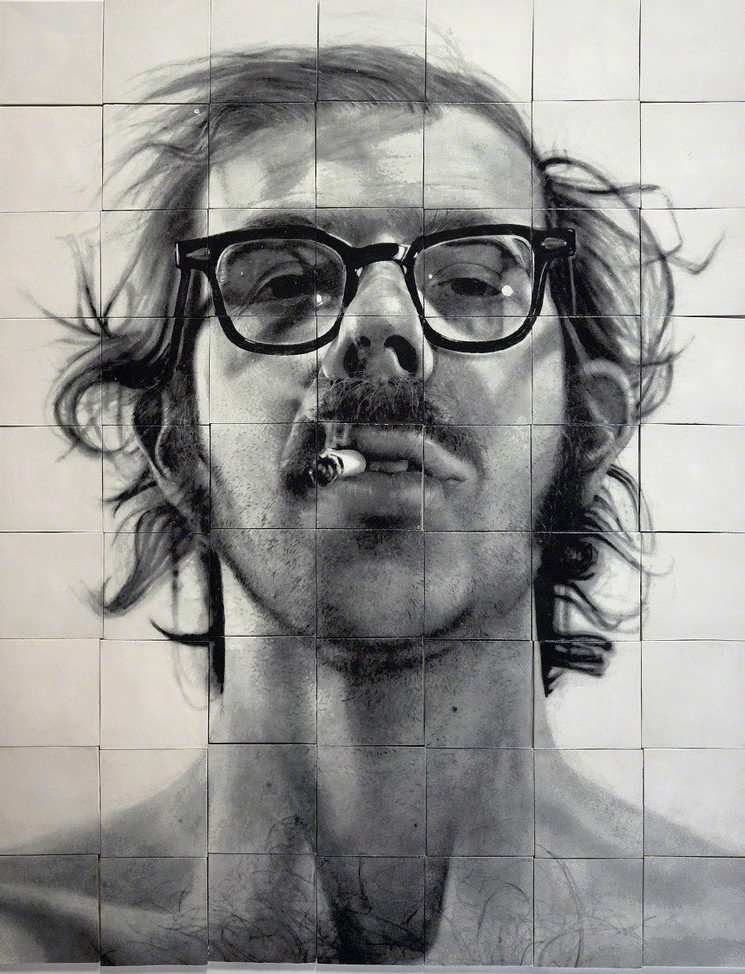 Happy Birthday to a master of portraiture, Chuck Close:  