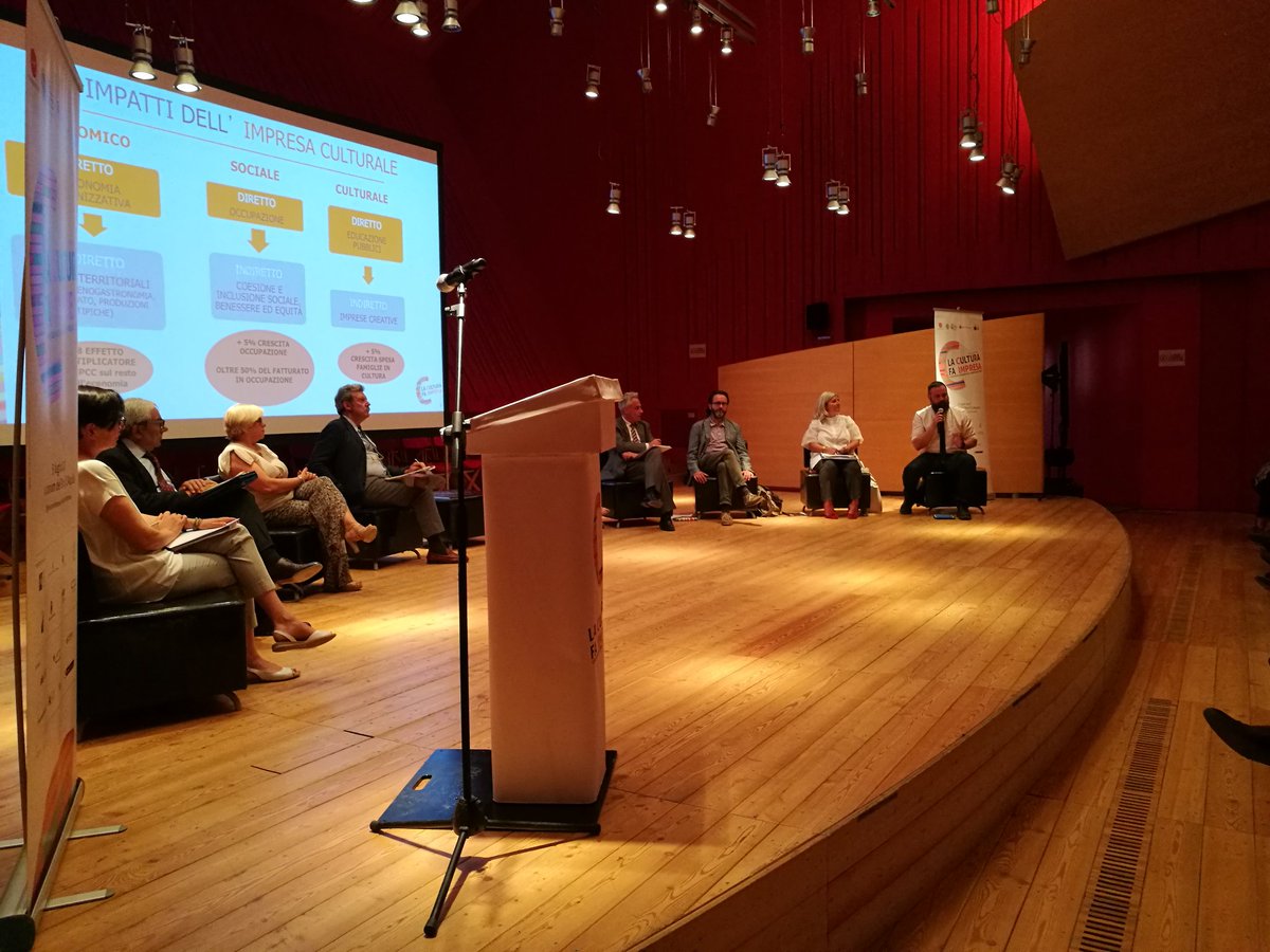 ConfcoopCultura's tweet photo. #laculturafaimpresa Impresa culturale:valori e sostenibilitá, il triplice impatto delle imprese culturali. Se ne parla adesso a L 'Aquila https://t.co/mk5NI8pVvx