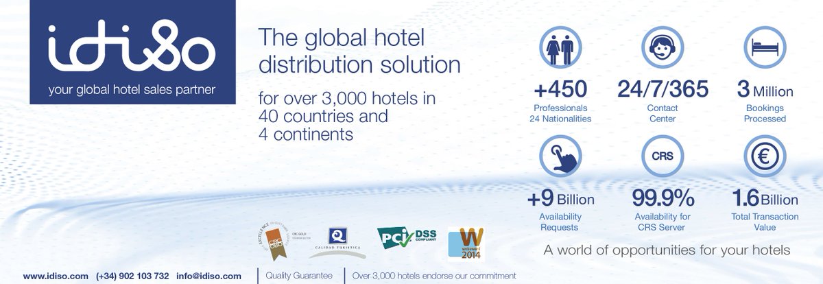 idisoworldwide's tweet photo. Do you know our services? @Idiso offers a world of opportunities for your hotel https://t.co/gbhgzqmQzM