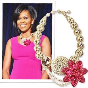 IndianStory1's tweet photo. Get the look ! 
Team our favourite necklace with a dress ala Ms.Obama or with a Tee. 
Exquisite handcrafted jewellery instore Come get yours https://t.co/p4DXVCLnOd