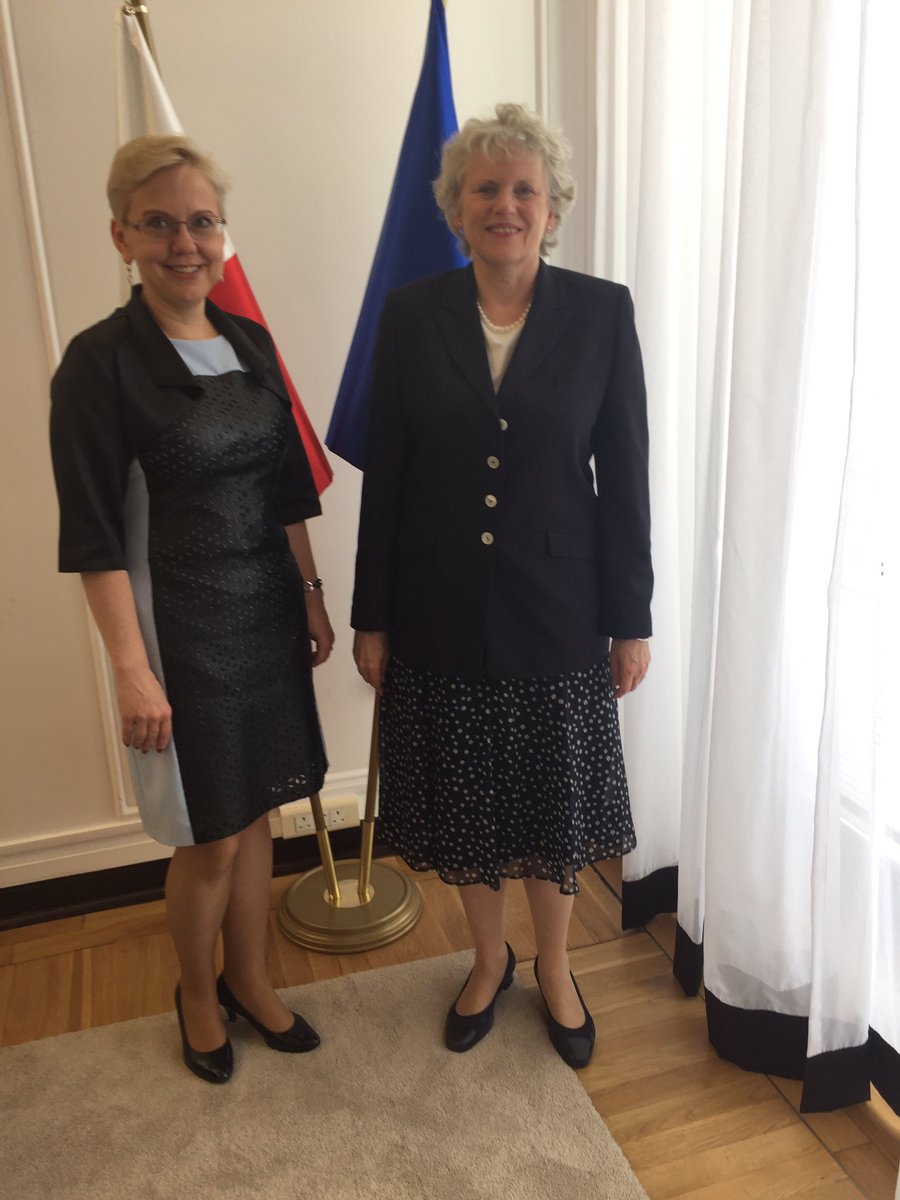 Thank you Anna Moskwa, Undersecr of State for Maritime Economy <a href="/MGMiZS_GOV_PL/">MGMiZS_GOV_PL</a> for good discussion about maritime issues of mutual interest.