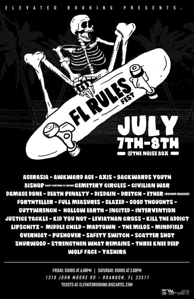 we play Florida Rules on Saturday, see you out there 😜