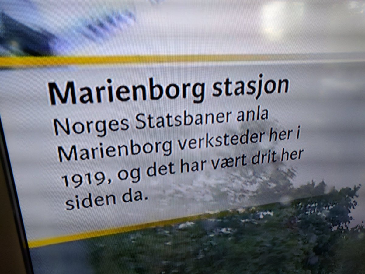 På tide å gjøre noe med Marienborg kanskje? #sommertoget