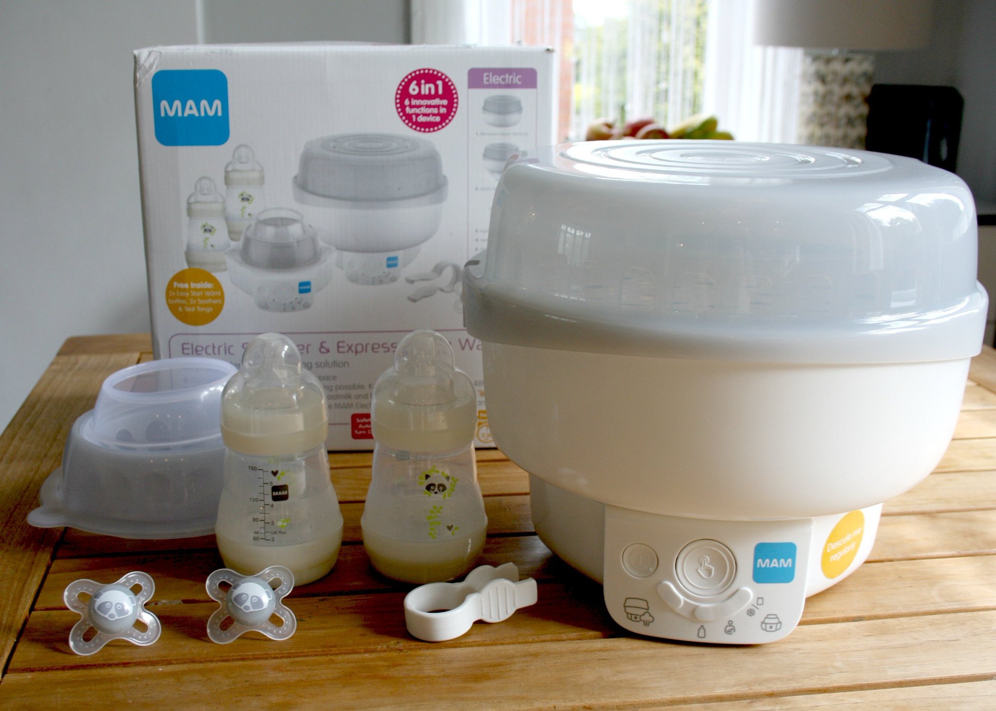 mam electric steriliser leaking