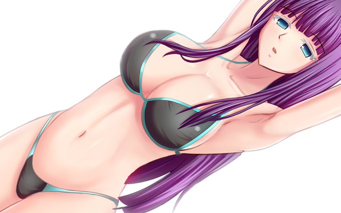 終末のハーレムの周防さんです
過去絵に少し手を入れました
#ビキニの日 