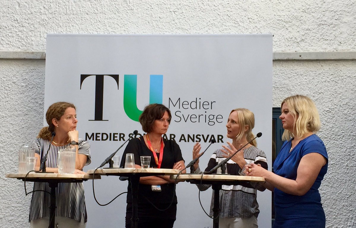 Hot och hat mot kvinnor. 1/3 funderar på att lämna yrket. År 2017. Kom igen!