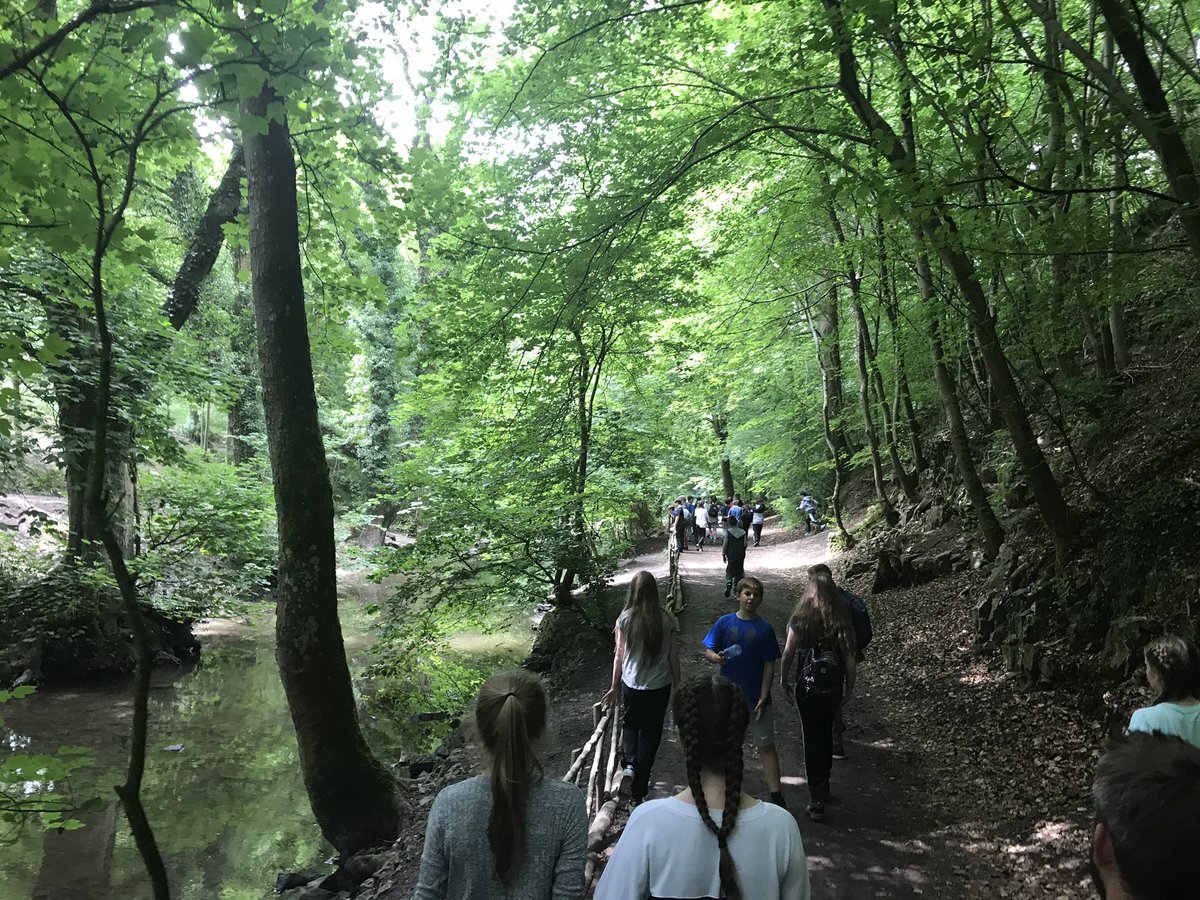 Lovely afternoon stroll around Loggerheads. #Colomendy2017