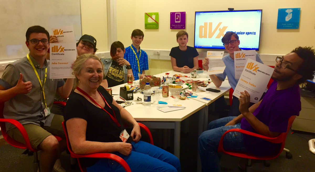 vikkiliogier's tweet photo. Award congratulations to our #DigitalVoiceXpert students. Thx for your hard work &amp; commitment to #DigitalEFC @EppingForestCol https://t.co/AXb24AomRi