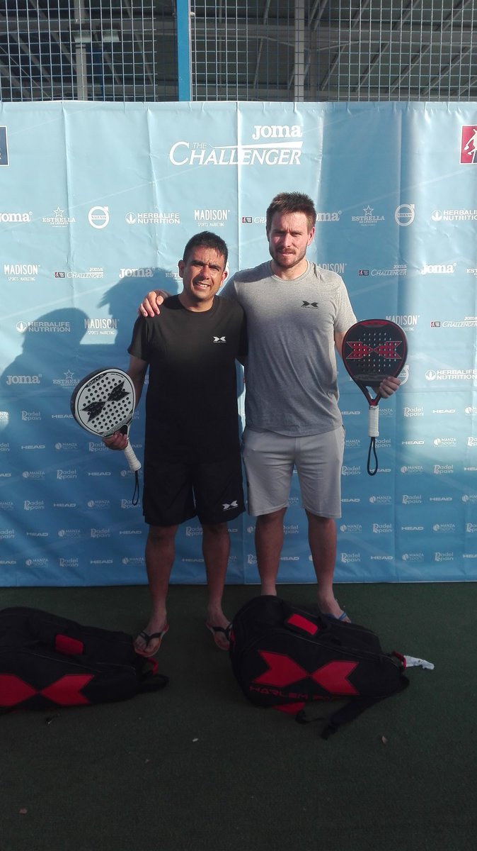 Fotito del @WPTChallenger con mi <a href="/BichoCuenca/">Carlos Cuenca</a> . <a href="/HarlemPadel/">Harlem Padel</a>