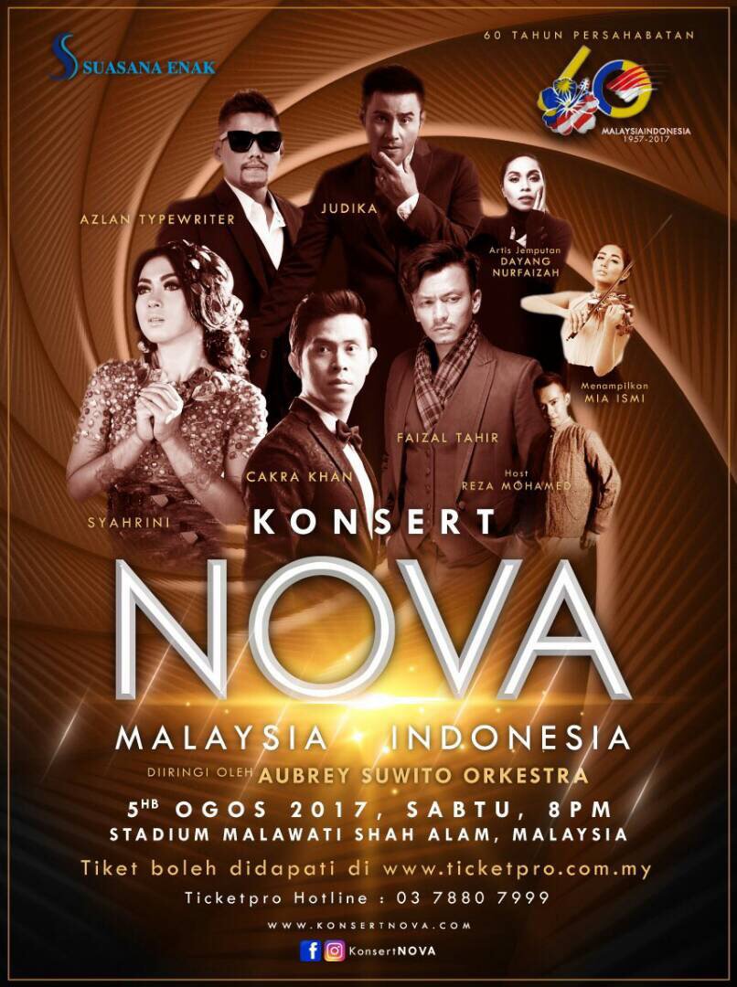 cringemalaysian's tweet photo. Salam rakyat twitter sekalian! Nak kabo benda best ni. #KonsertNova bakal berlangsung 5 Ogos akan datang https://t.co/CQqoAIOKpB