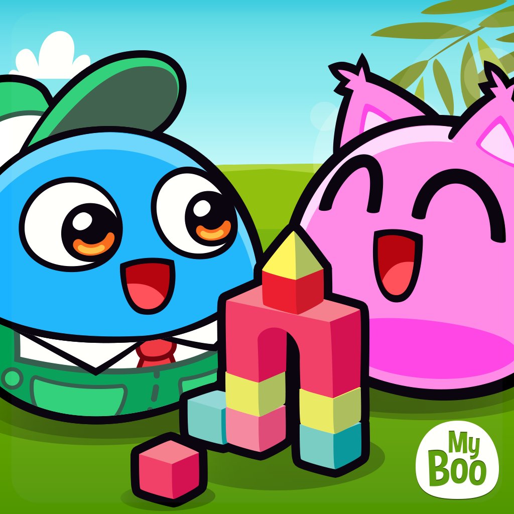 I love to play with my friends! Mention your best friends here! #MyBooGame
