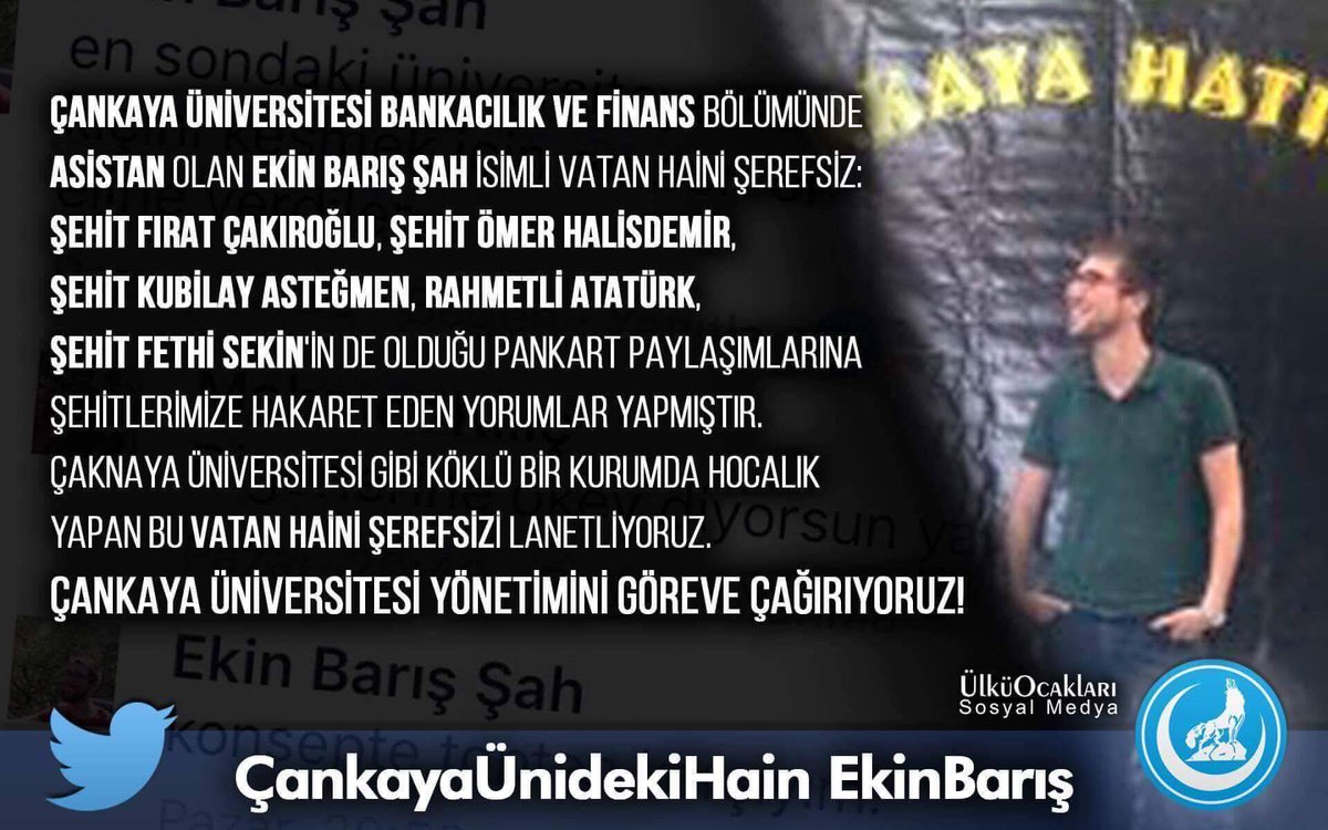ÜlküOcakları Gündem Çalışmamızı Yazıyoruz!

"ÇankayaÜnidekiHain EkinBarış"