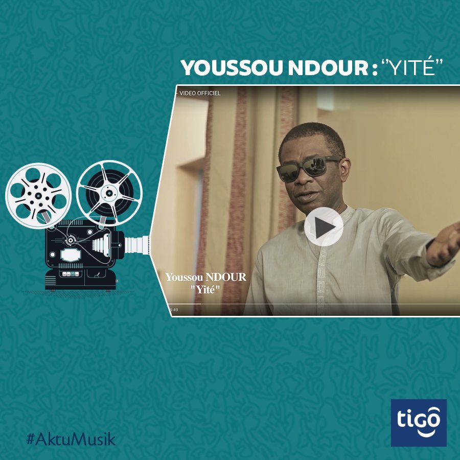 YasSenegal's tweet photo. Découvrez #YITE le nouveau clip de Youssou N'dour. https://t.co/qDdUTy6L3d
#AktuMusik #Tigo https://t.co/rsmCkNTnM9