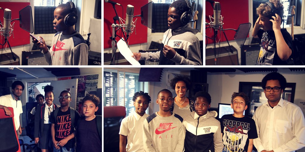 GroundedSounds_'s tweet photo. 3 fantastic sessions with @HighTreesCDT - what a talented group of young people. Thanks to @RawMusicMedia for the studio space. #HighTrees https://t.co/eua3YoTFht