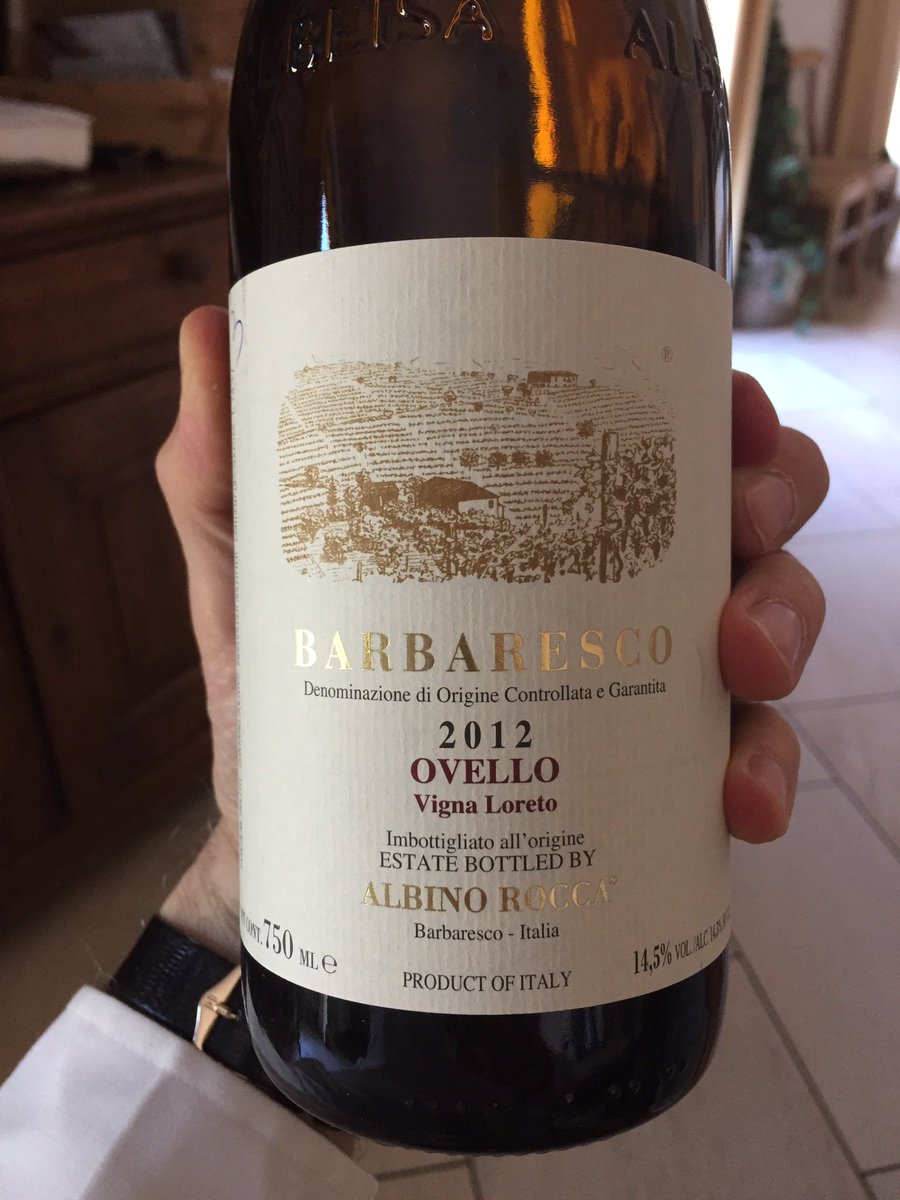 Monica Rocca &amp; <a href="/Paolodroopie/">Paolo Ferrero</a> in very cool (in both senses) wine library of Albino Rocca in Barbaresco. Ronchi &amp; Ovello bottles - big fav's!