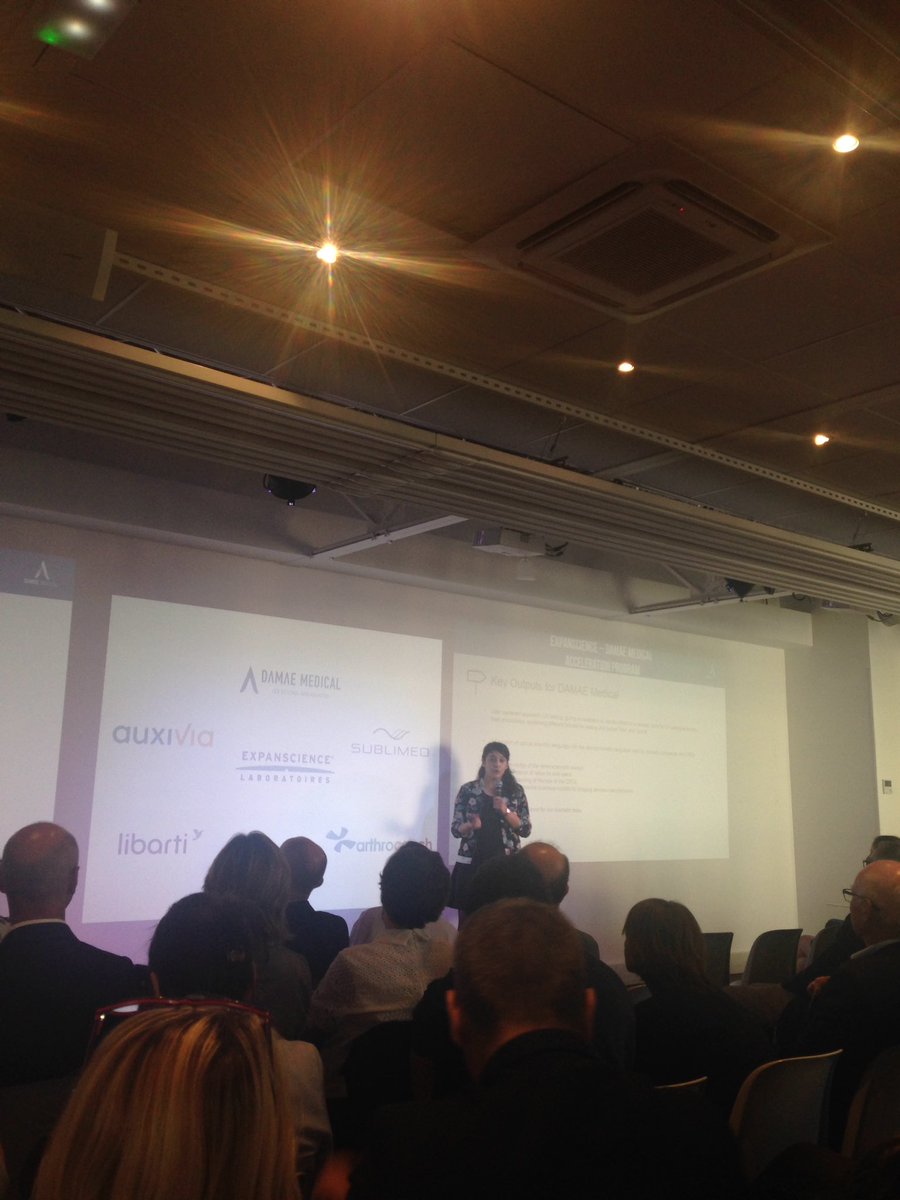 Sab_InfoCom's tweet photo. Anais Barut de @DAMAE_Medical explique sa collaboration pendant 6 mois avec @expanscience_fr #DemoDayExpanscience https://t.co/ftCPFS0wcq